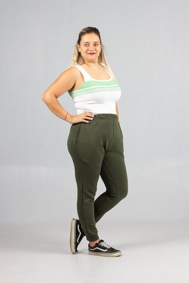 3 İplik Penye Eşofman Altı Büyük Beden | Şardonsuz Rahat Kesim