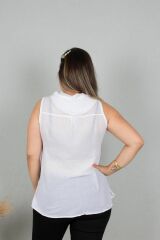 Büyük Beden Kapşonlu Pamuk Otantik Gömlek