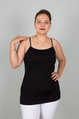 Büyük Beden Askılı Viskon Body