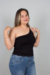 Büyük Beden Kadın Giyim Tek Omuz Body Bluz