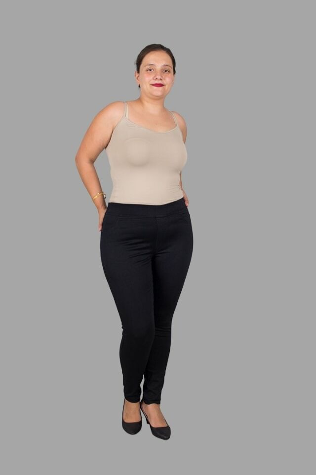Likralı Büyük Beden Slim Modeli Fit Siyah Kot