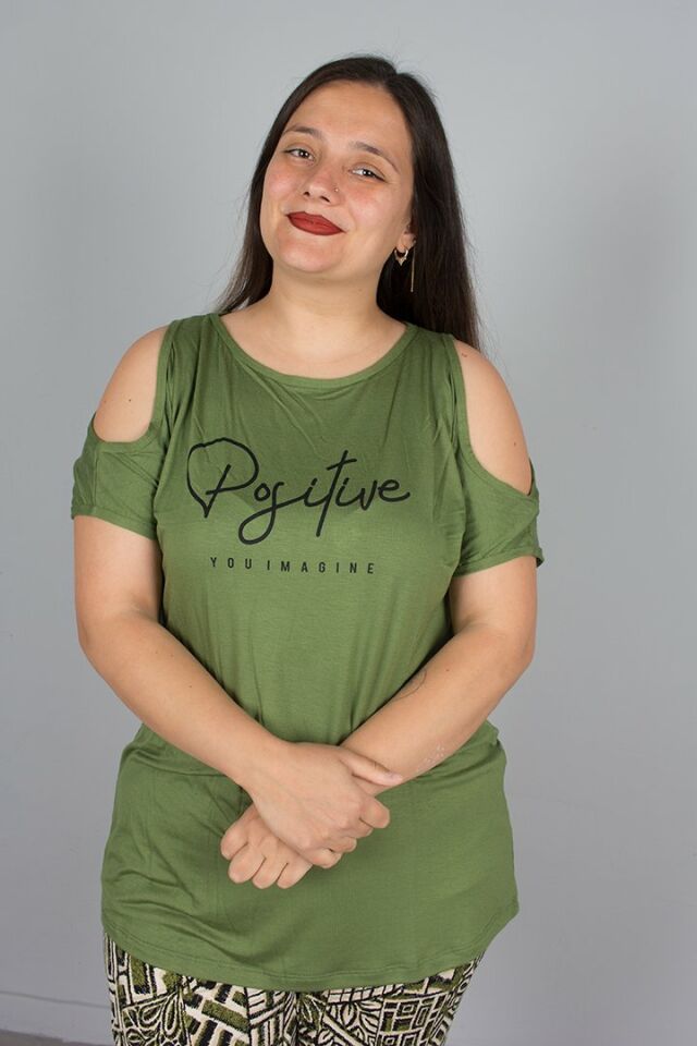 Büyük Beden Omuz Detaylı Şortlu Pijama Takım