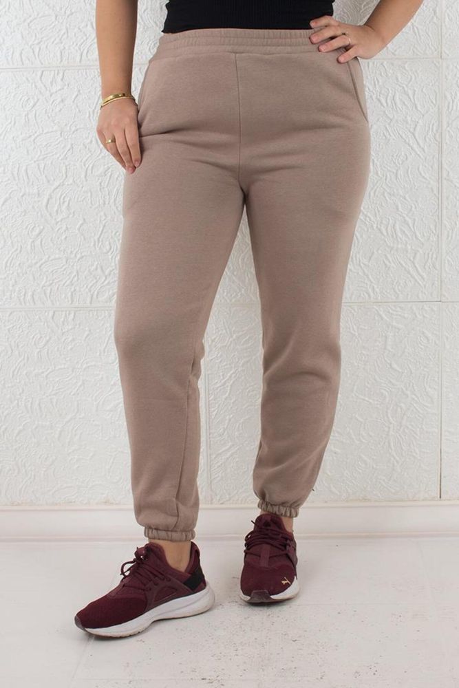 Büyük Beden 3 Iplik Kalın Cepli Paça Lastikli Eşofman Renkli Est127